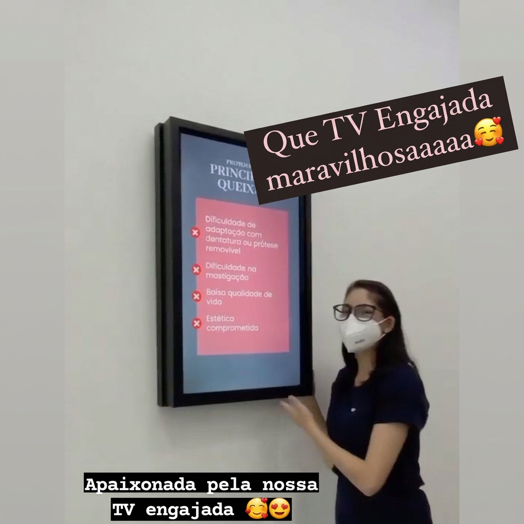 TV Engajada na clínica de Dra. Karen Merrick